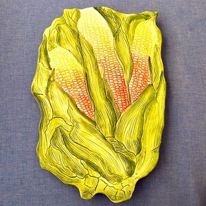 Ceramiche Leonardo Corn Trivet / Wall Hanging Made in Italy